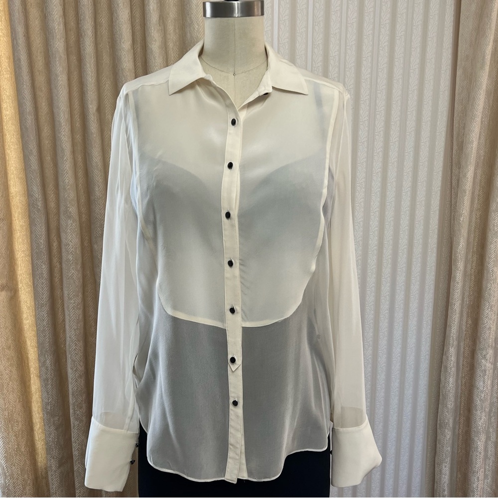 Elizabeth and James blouse Ivory